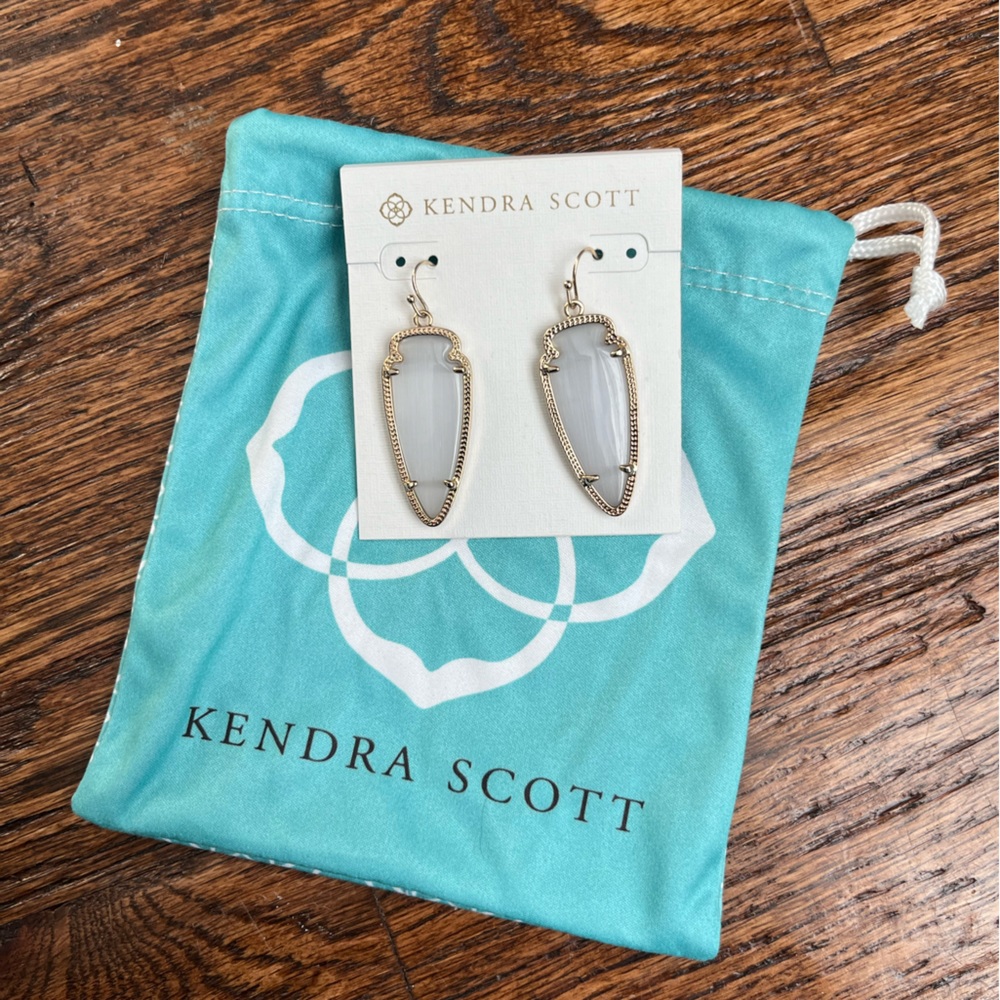 Kendra Scott Grey Earrings